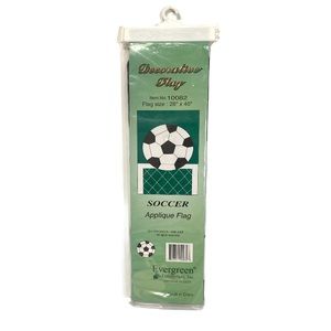 New Soccer House Decorative Flag